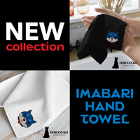 DORANEKO DESIGN | Imabari Cotton hand towel 刺繍ロゴ | 7colors