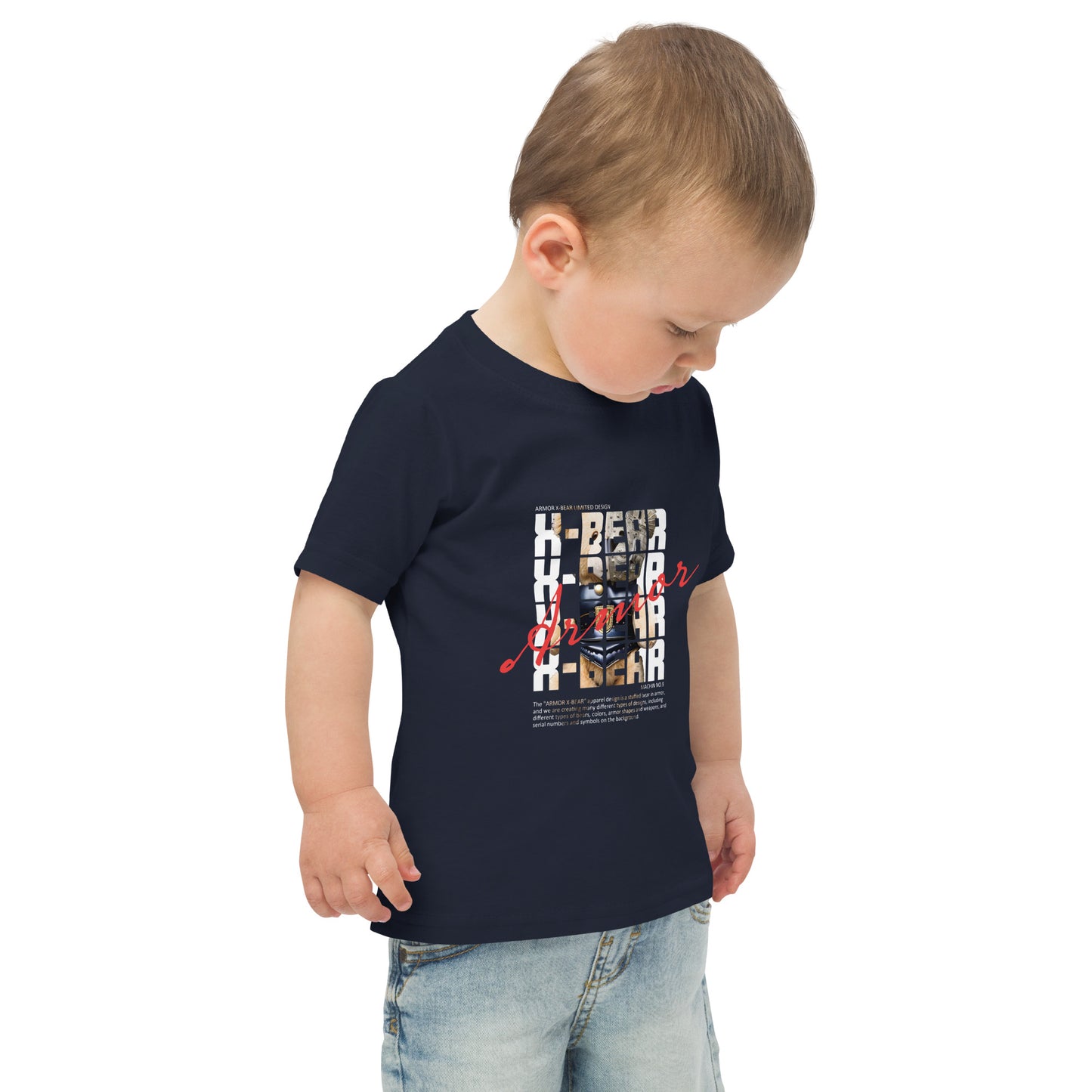ARMOR X-BEAR LIMITED DESIGN MACHIN NO.9 TYPE-E | Kids Toddler jersey t-shirt | 5colors
