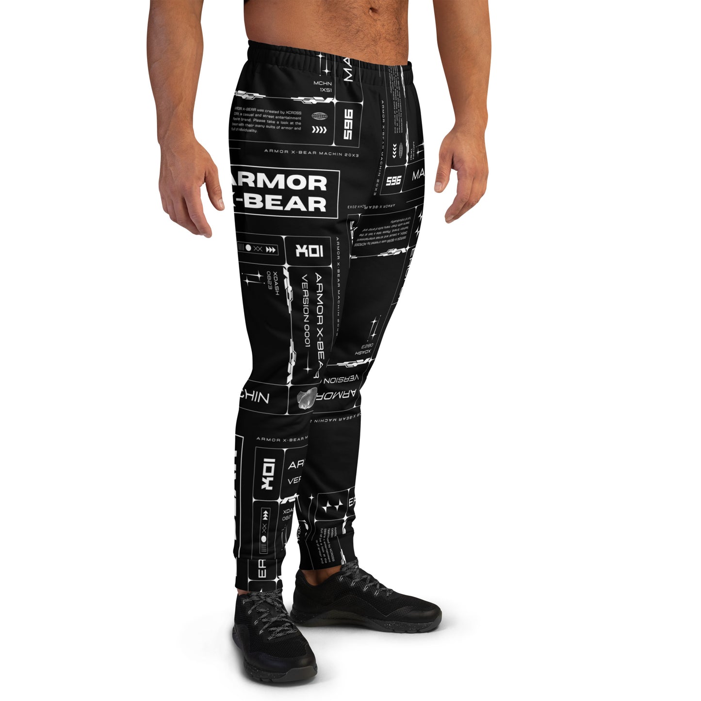 ARMOR X-BEAR ORIGINAL DESIGN | Men's Joggers Pants | Black