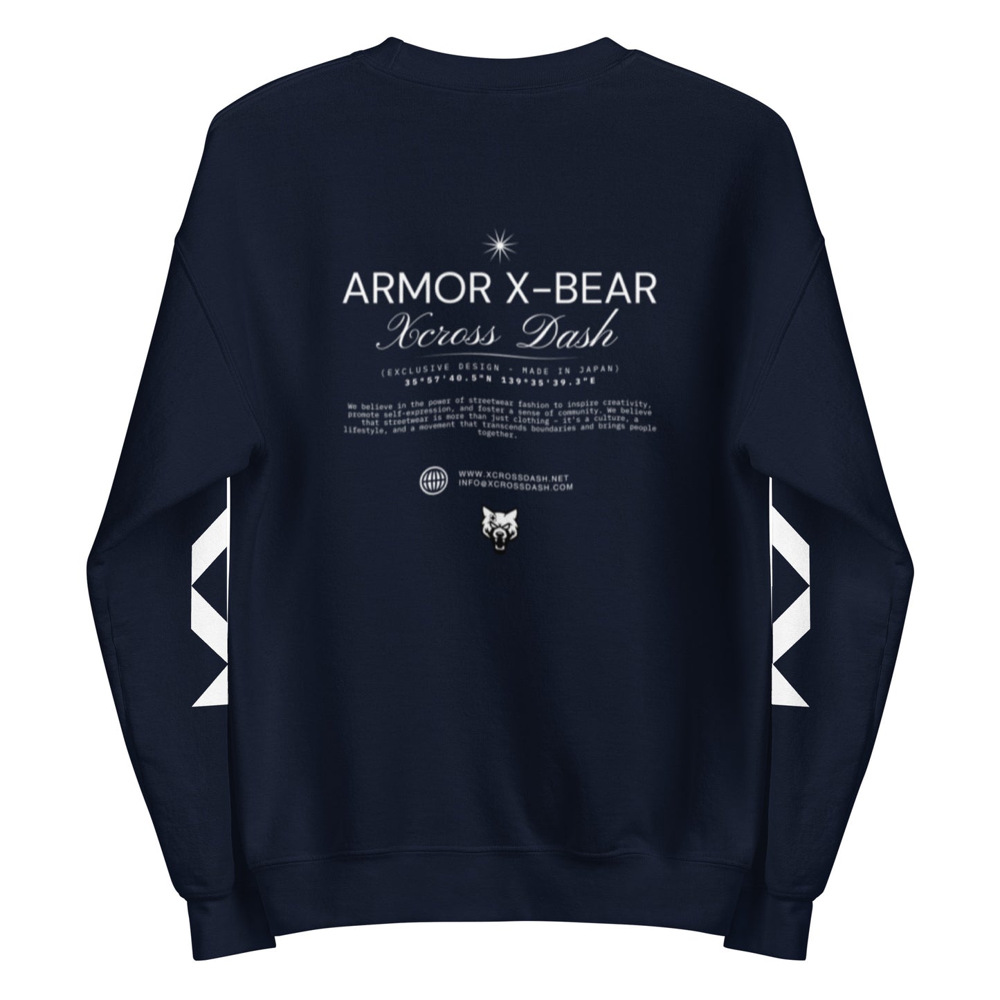 ARMOR X-BEAR LIMITED DESIGN MACHIN NO.9 TYPE-C | Unisex Sweatshirt | 10colors