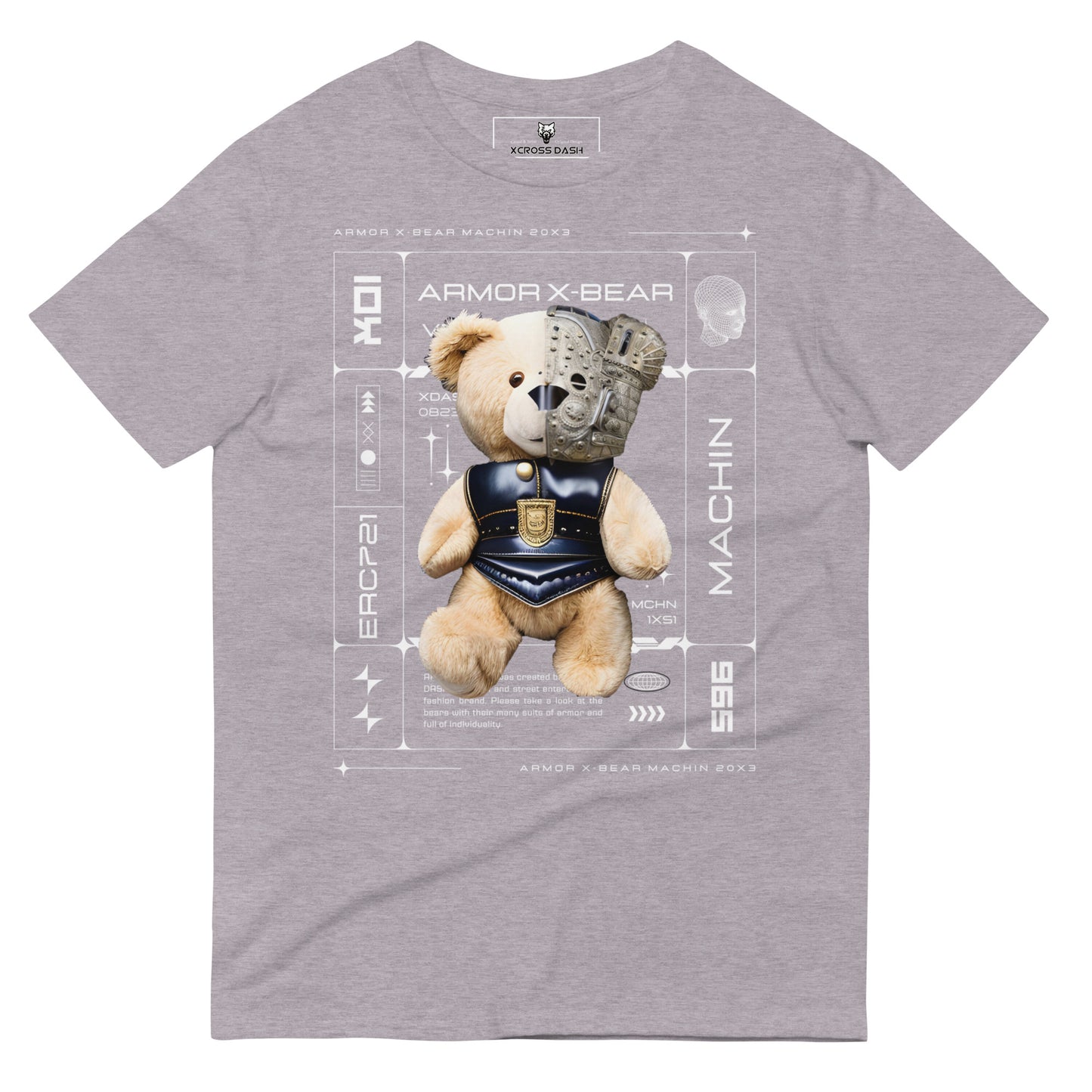 ARMOR X-BEAR LIMITED DESIGN MACHIN NO.9 TYPE-D | Short-Sleeve T-Shirt | 5colors